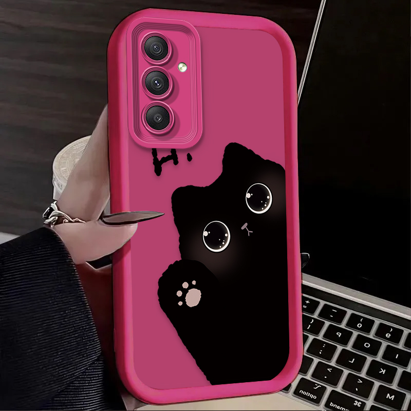 เคสโทรศัพท์แมวน่ารักตาโต สำหรั - Phone Cases Samsung A14 บทวิจารณ์และราคา