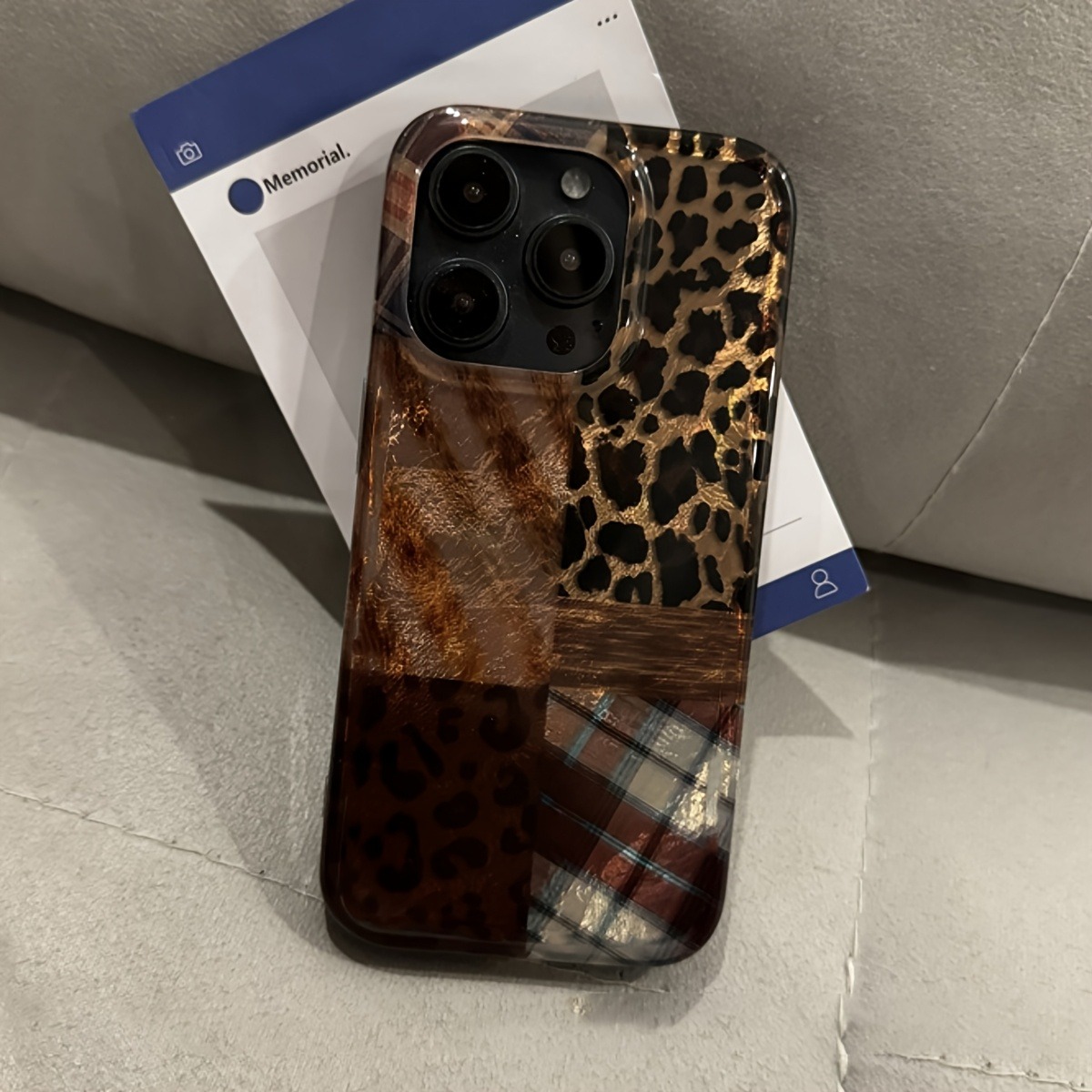 เคสโทรศัพท์ลายเสือดาวและลายฟอย - Phone Cases Art บทวิจารณ์และราคา