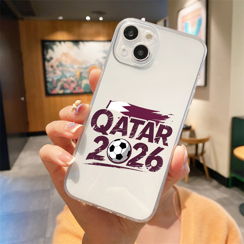 เคสโทรศัพท์ใส TPU นิ่ม ลายทีมช - Phone Cases Qatar บทวิจารณ์และราคา