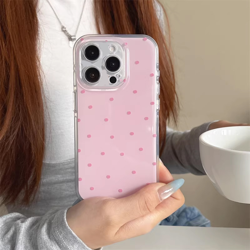 เคสโทรศัพท์ลายการ์ตูนจุดสีฟ้าช - Phone Cases Korea บทวิจารณ์และราคา