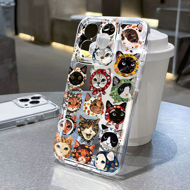 เคสโทรศัพท์ลายแมวน่ารักสำหรับ  - Phone Cases Galaxy A17 บทวิจารณ์และราคา
