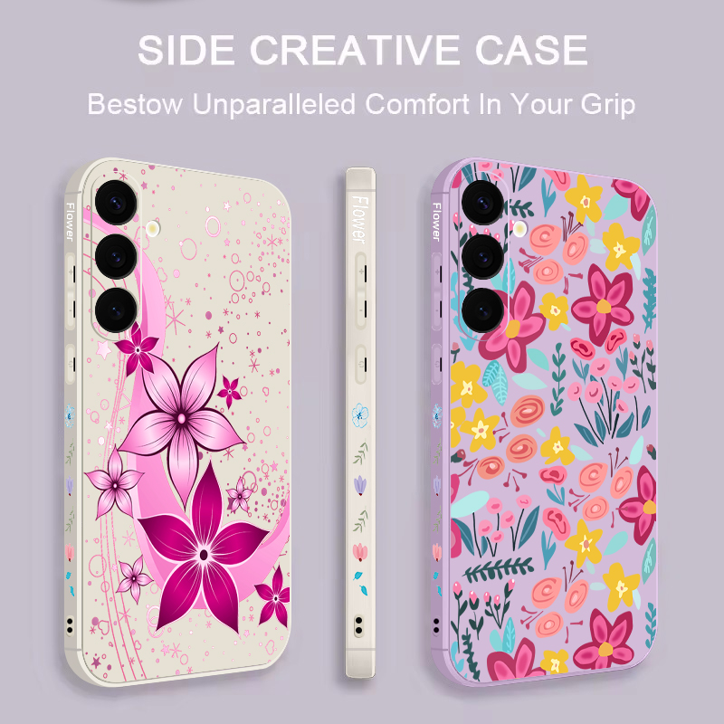 ดอกไม้ลายดอกไม้เคสโทรศัพท์สำหร - Phone Cases Galaxy A17 บทวิจารณ์และราคา