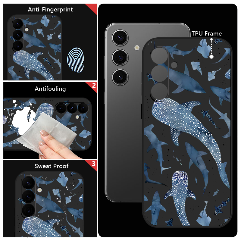 เคสโทรศัพท์ลายปลาวาฬพร้อมสายคล - Phone Cases Samsung A14 บทวิจารณ์และราคา