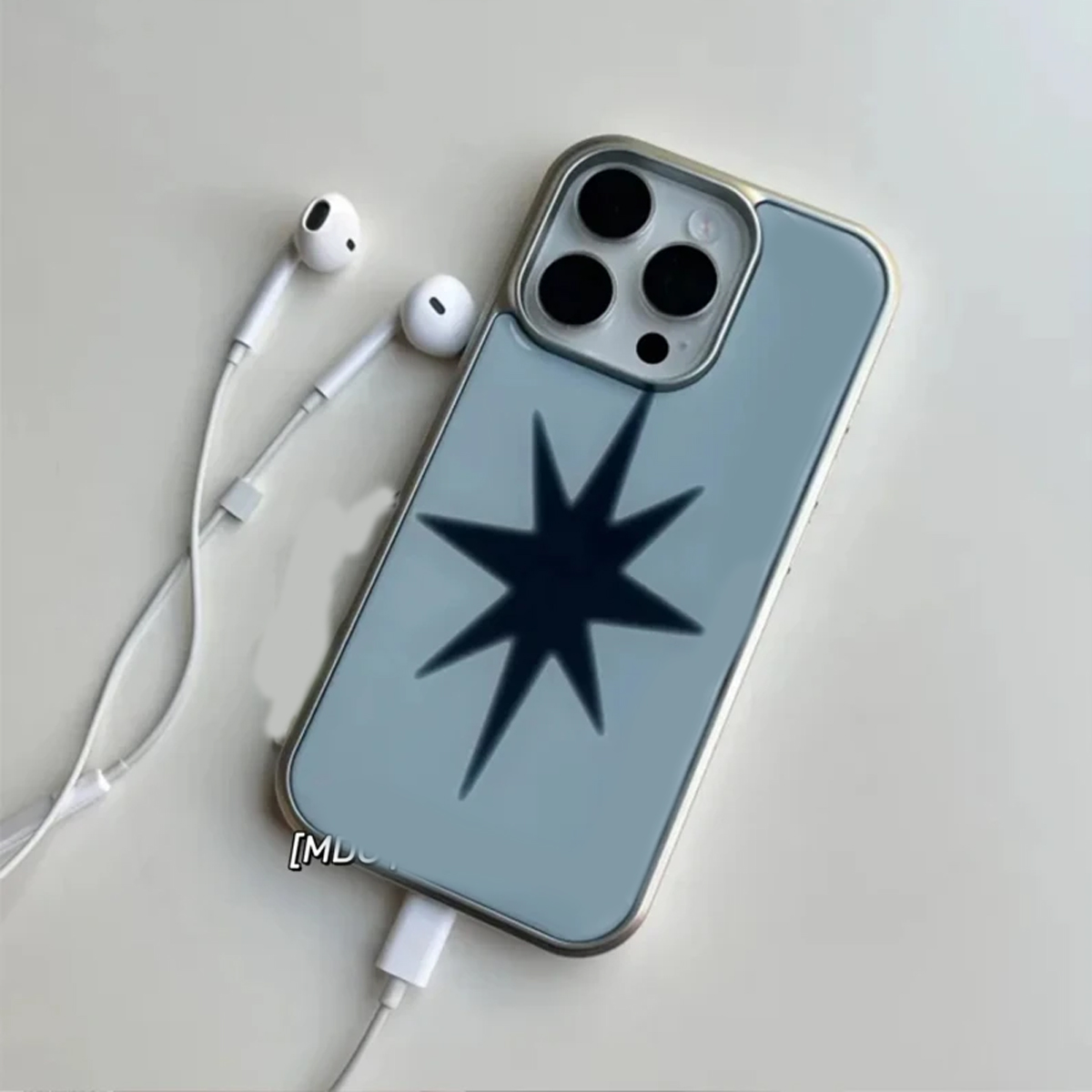 เคสโทรศัพท์ลายดาวสีน้ำเงินสไตล - Phone Cases Korea บทวิจารณ์และราคา