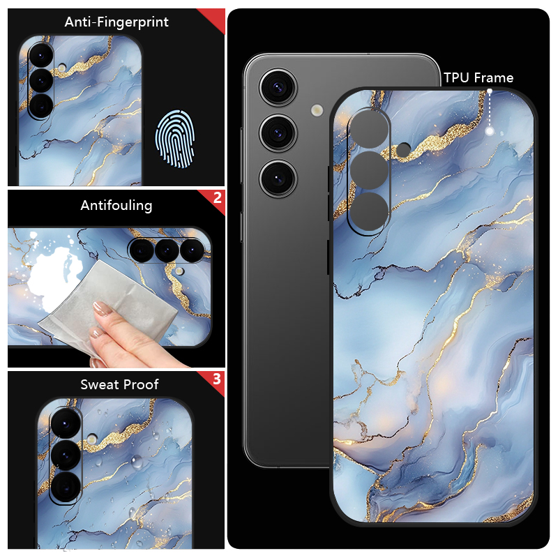 เคสโทรศัพท์ลายหินอ่อนแบบนิ่ม T - Phone Cases Galaxy A17 บทวิจารณ์และราคา